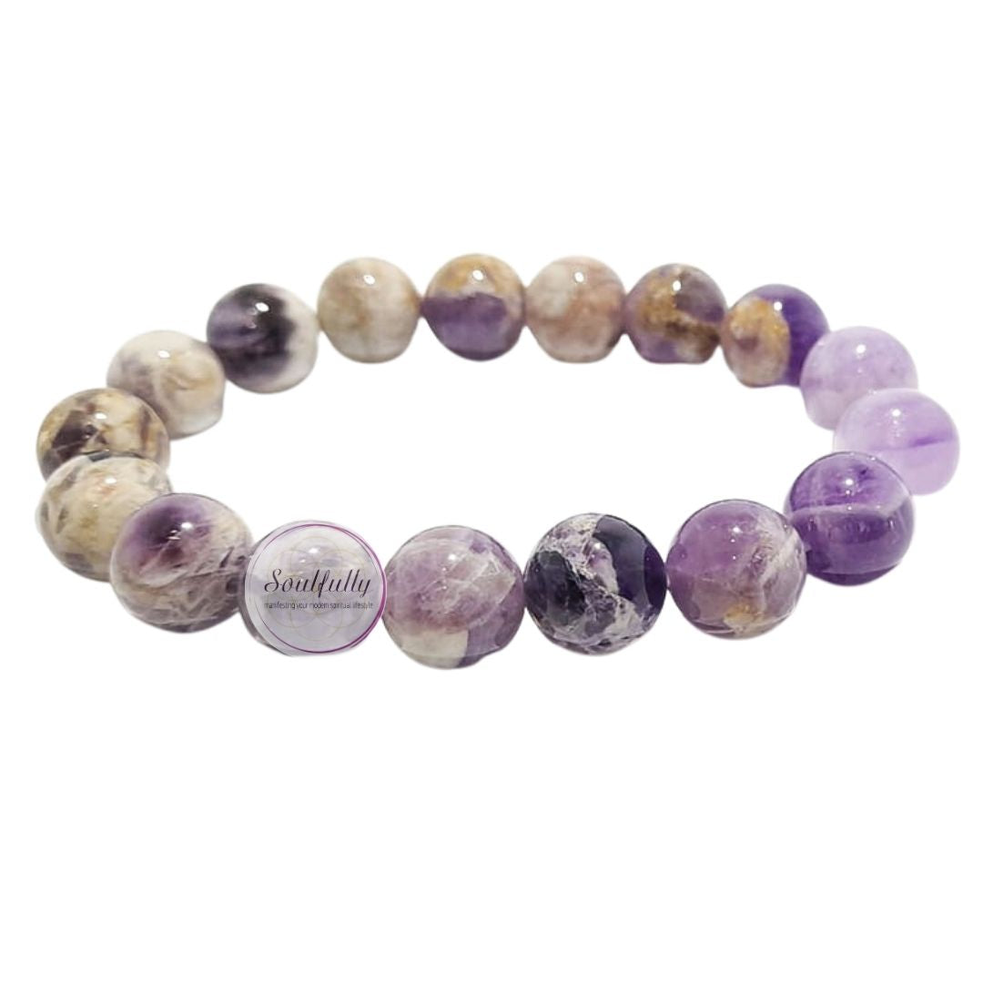 Amethyst Chevron Bracelets