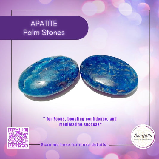 Apatite Palm Stone