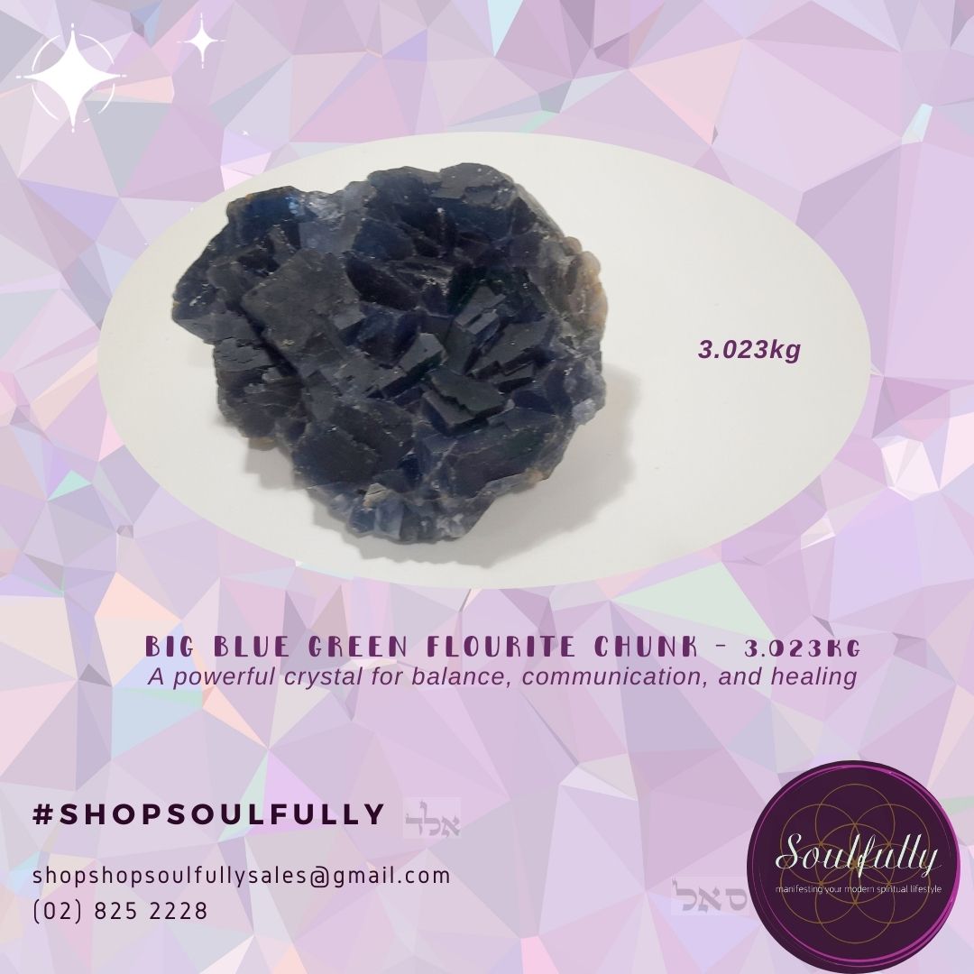 Raw Fluorite Chunk