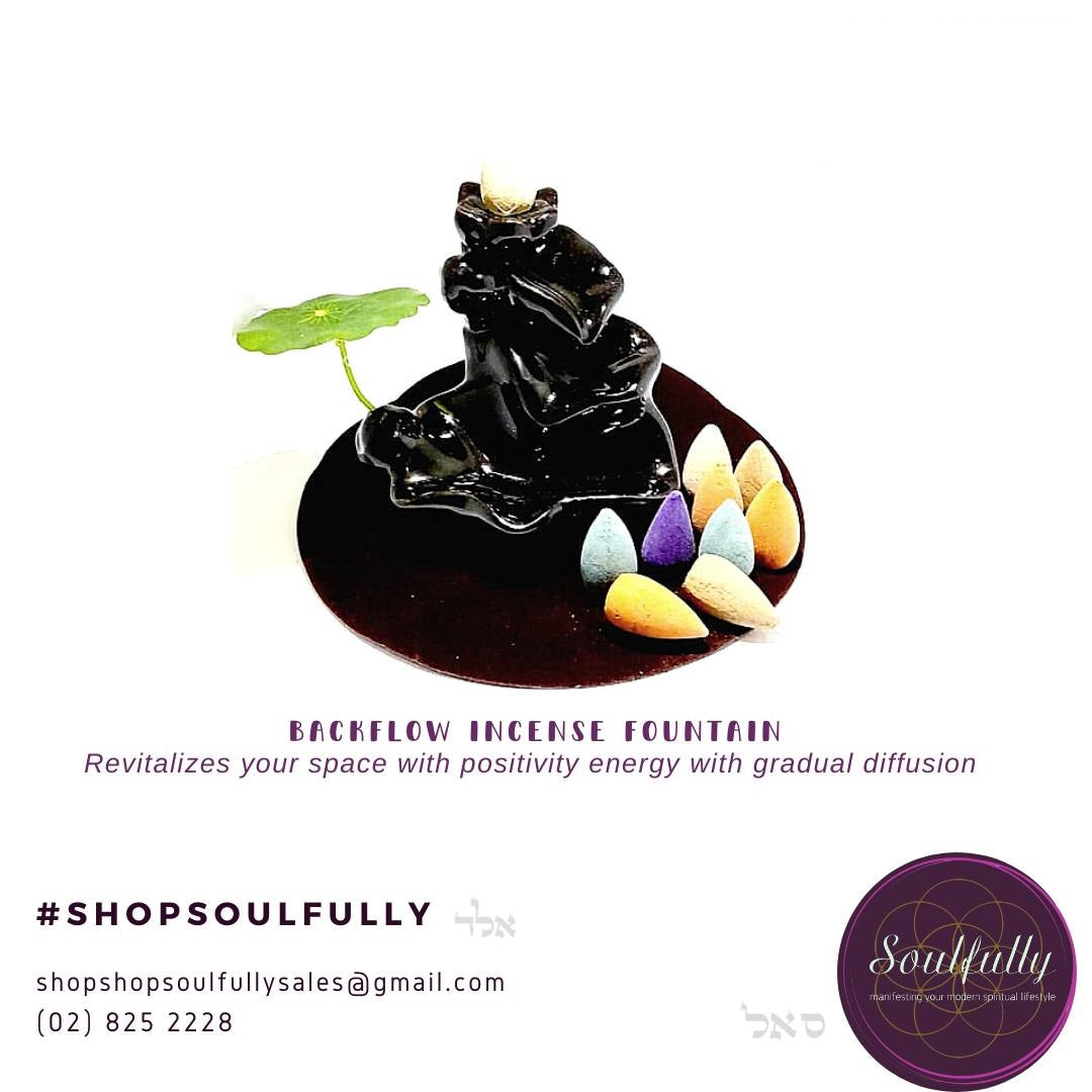 Incense Waterfall/ Backflow Incense Smoke Fountain