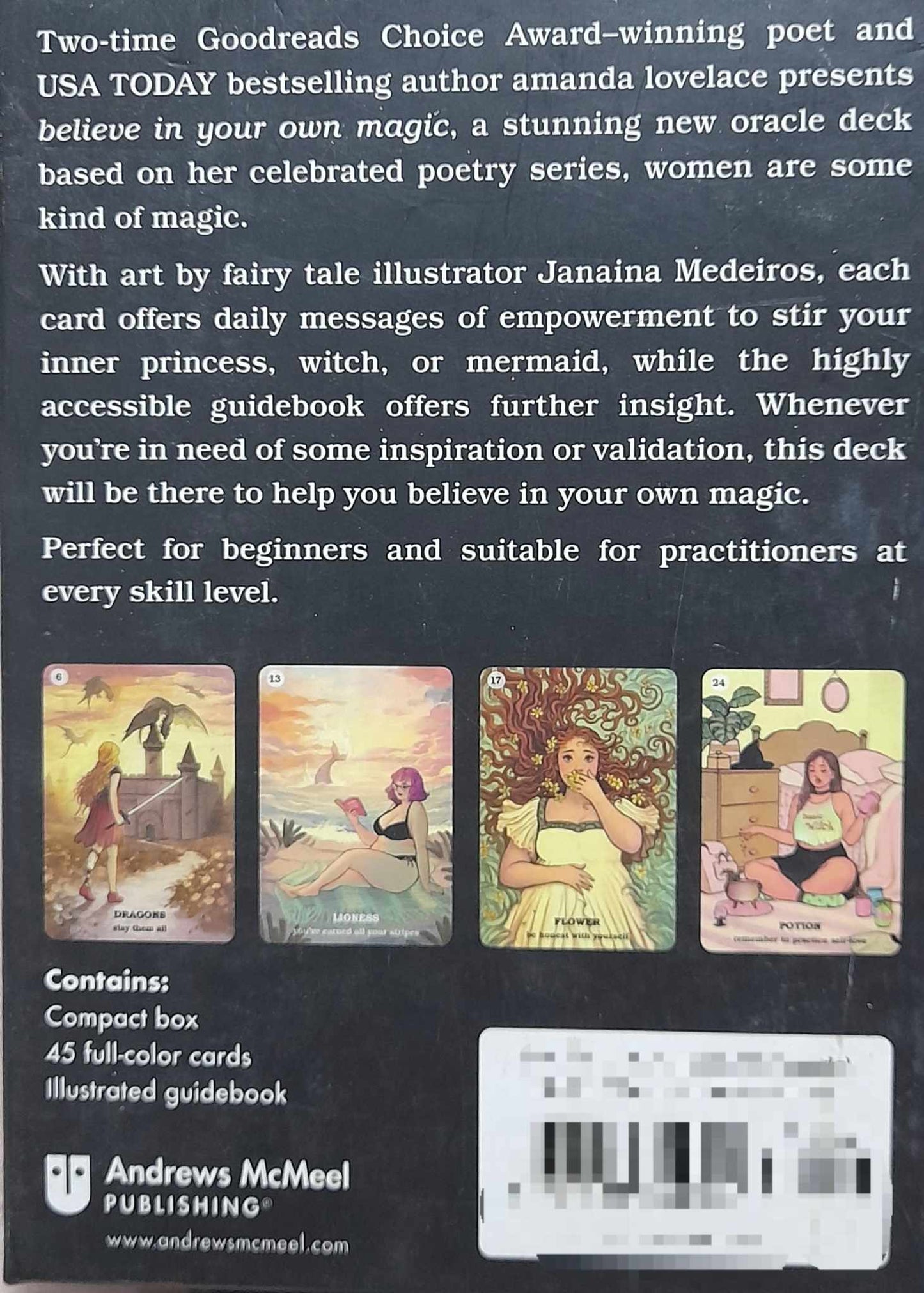 Believe in your own Magic Oracle Deck - Amanda Lovelace
