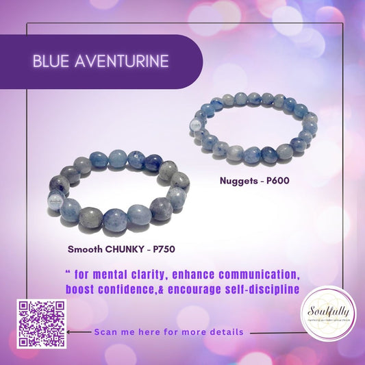 Aventurine, Blue Aventurine Bracelet