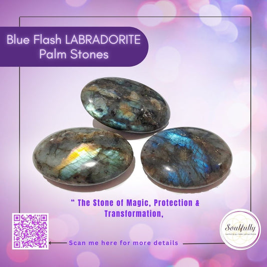 Labradorite Palm Stone