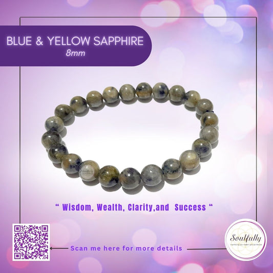 Sapphire, Blue & Yellow Sapphire Bracelet
