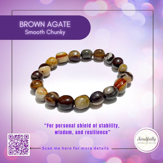 Agate, Brown Agate Bracelet