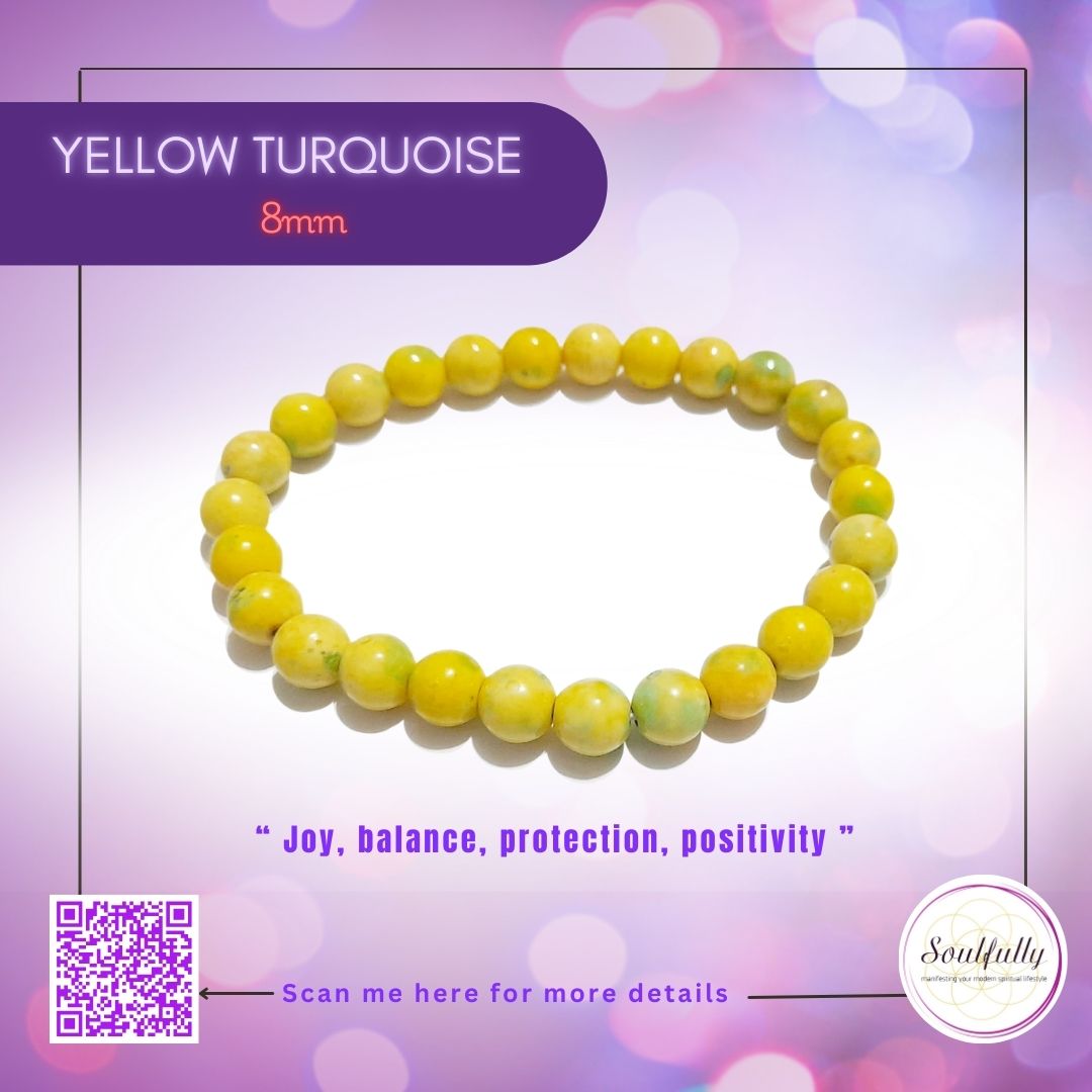 Turquoise, Yellow Turquoise Bracelet
