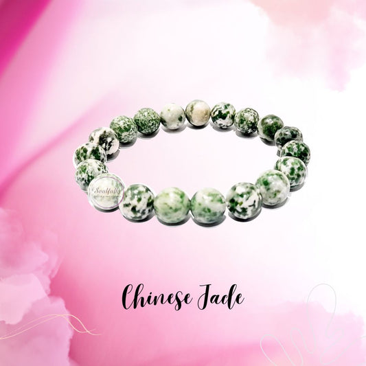 Jade, Chinese Green Jade Bracelets