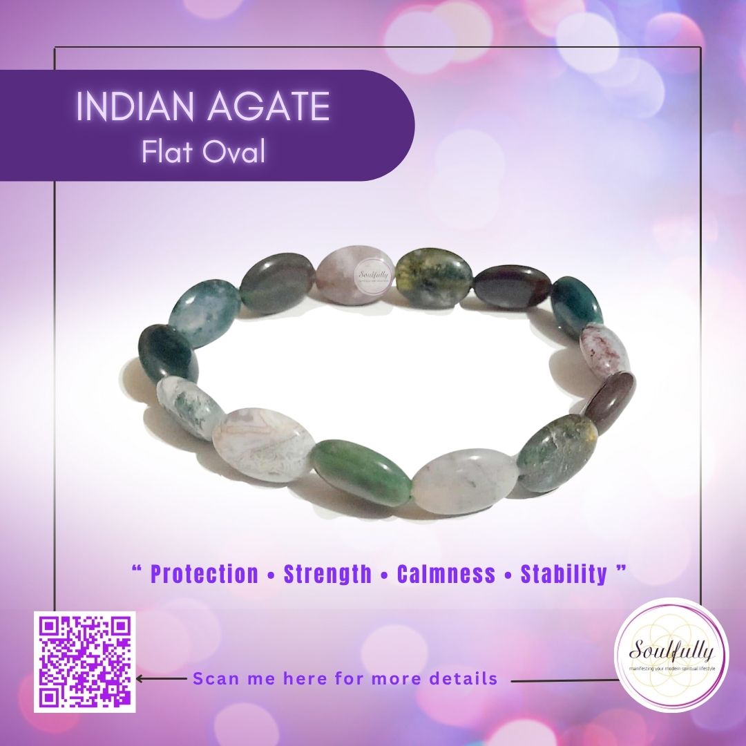 Agate, Indian Agate Bracelet