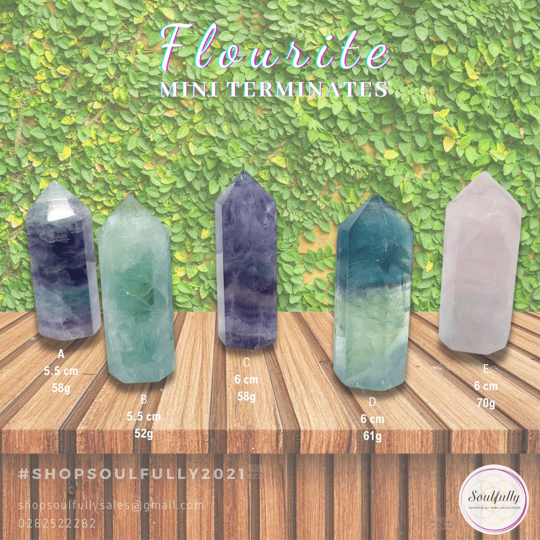 Small Single Terminated FLUORITE Tower Generators