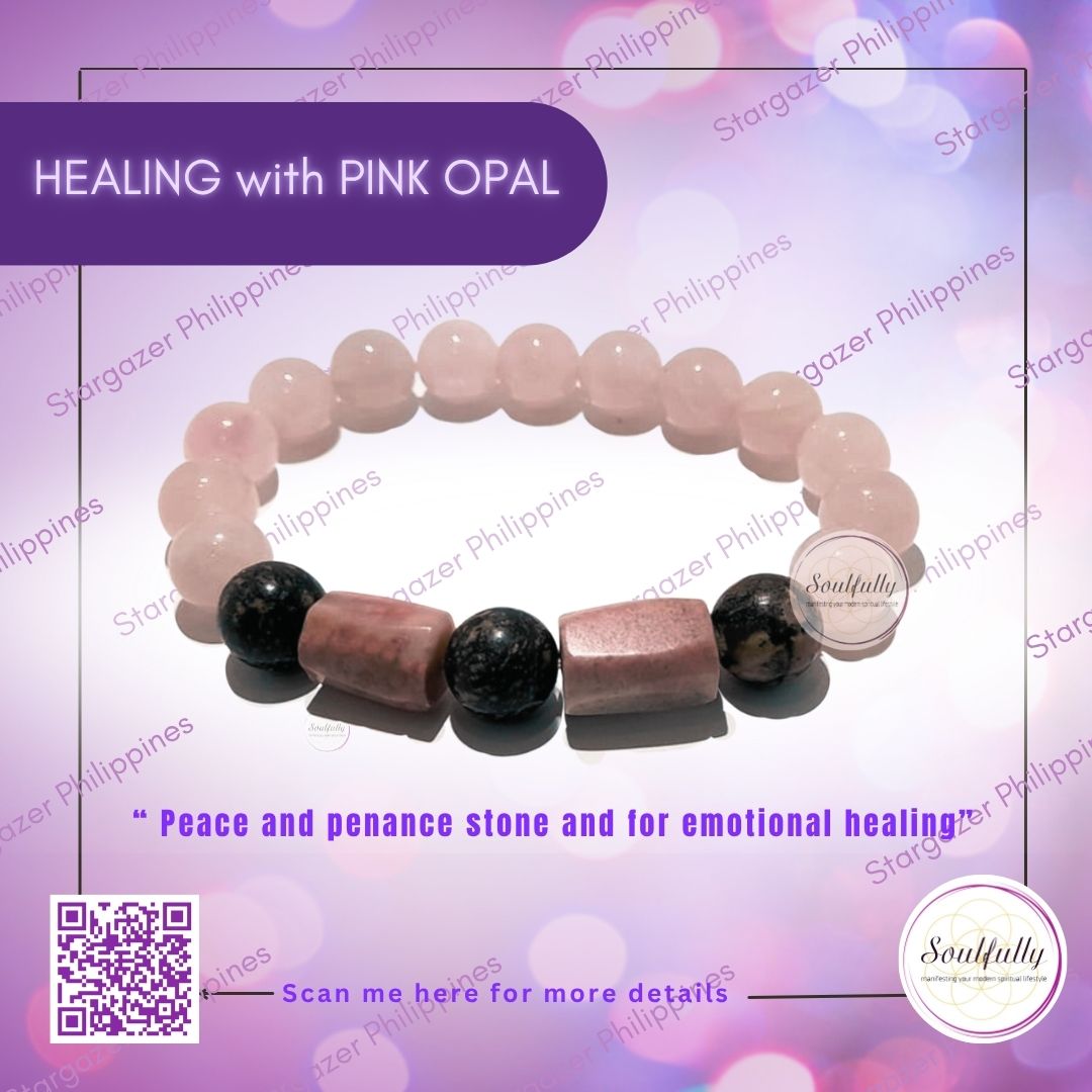 Healing with Pink Opal Bracelet