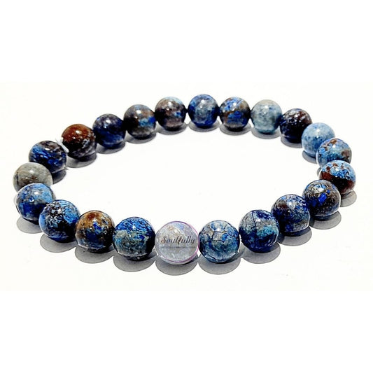 Jasper, Blue Casilica Jasper Grade AAA Bracelet