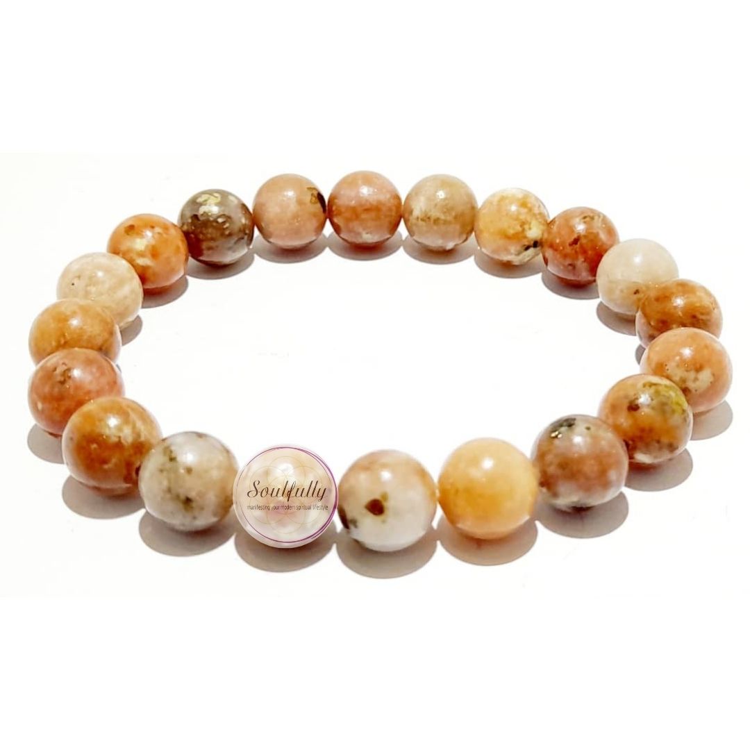 Jasper, Pink & Yellow Jasper Bracelet