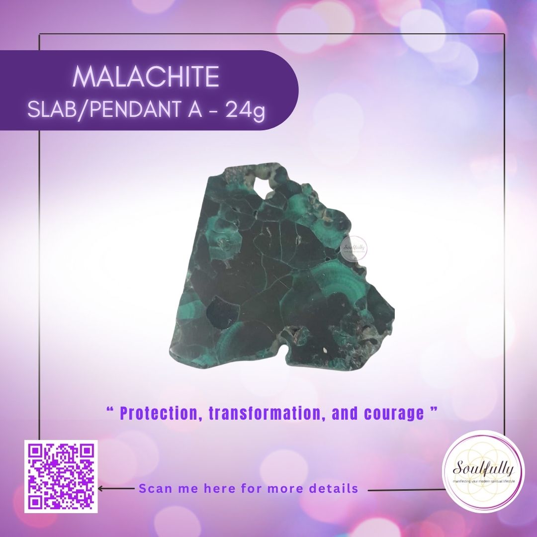Malachite SLAB/Pendant