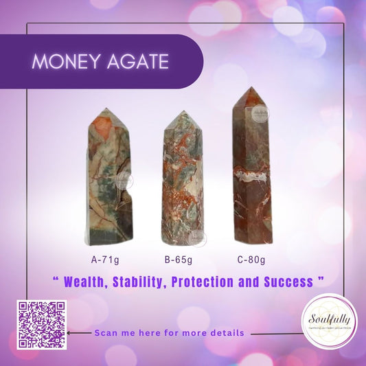 Small Single Terminated MONEY AGATE Tower Generator