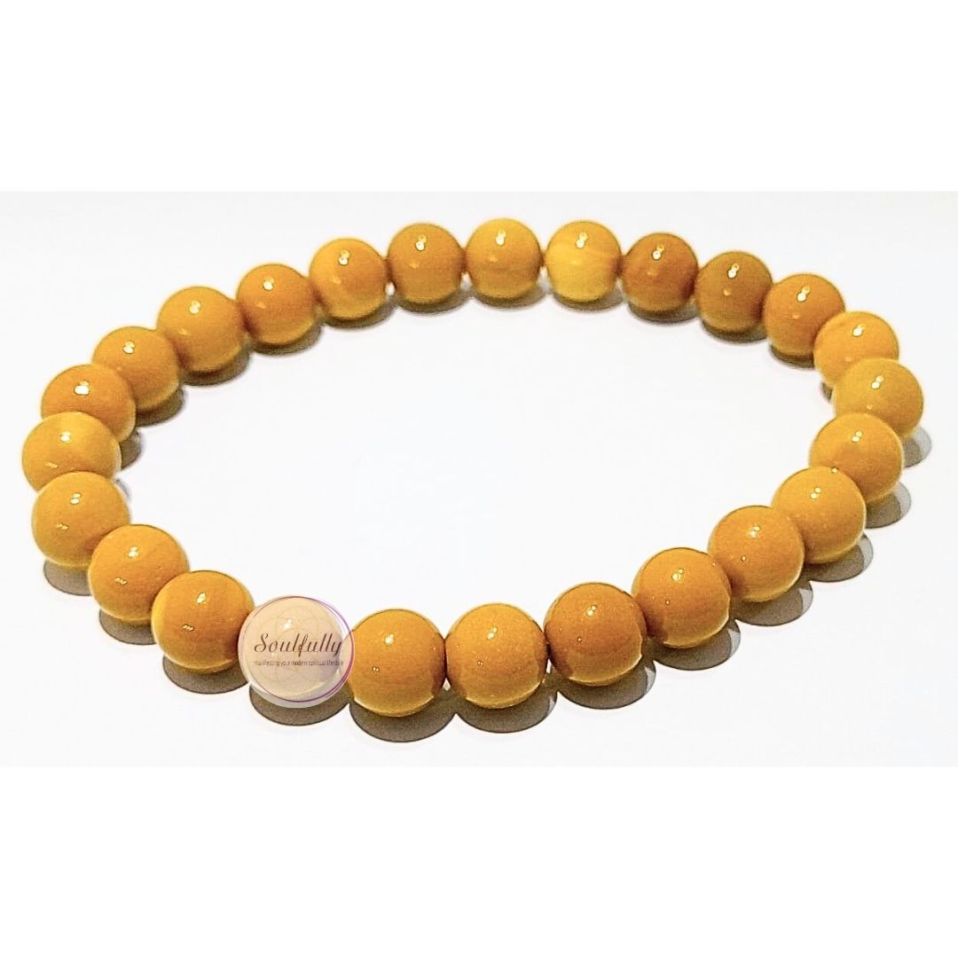 Mookaite Yellow  Bracelets (ONLY for EUROPE)