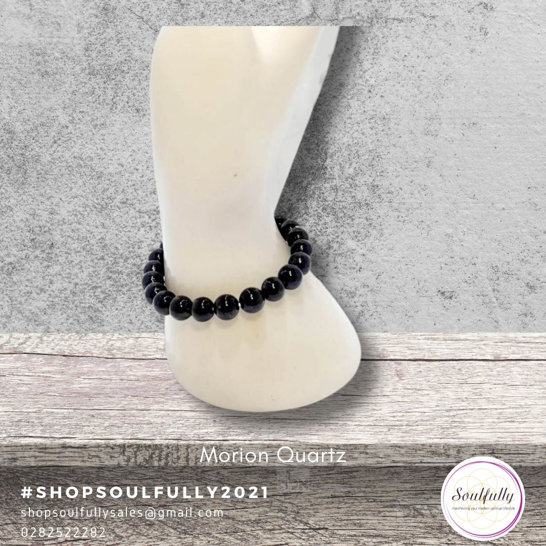 Quartz, Morion Quartz RARE Bracelet