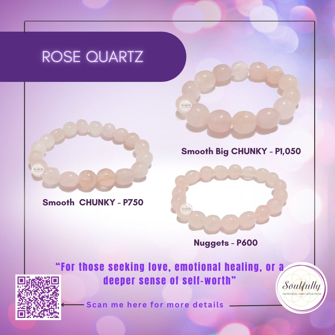 Quartz, Rose Quartz Bracelets ( Madagascar)