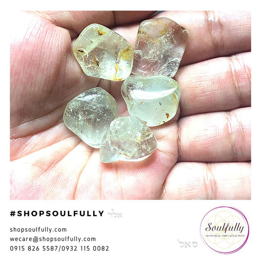 Silver Topaz Pebbles 5pcs