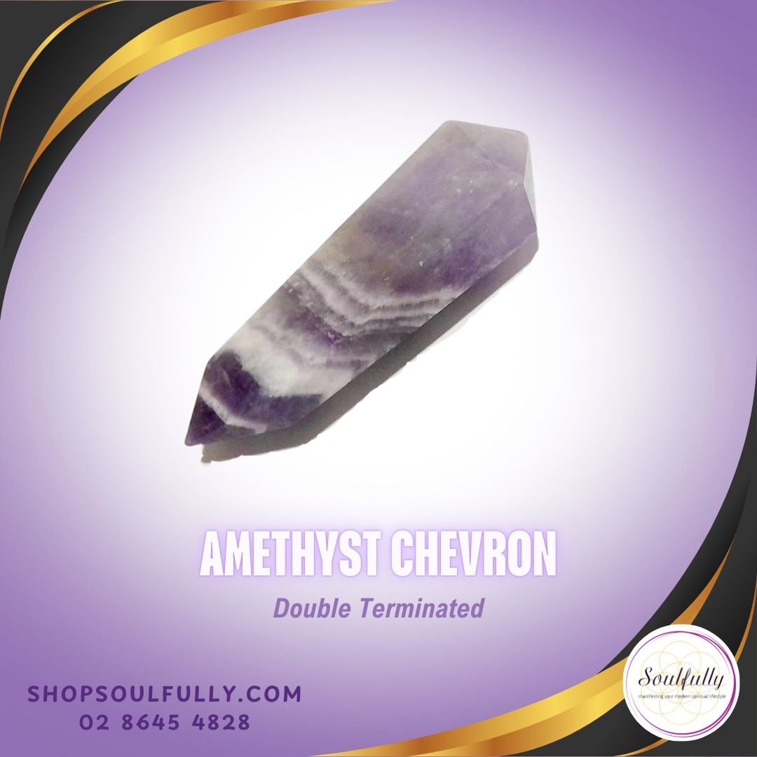 Small Double Terminated AMETHYST CHEVRON Generator