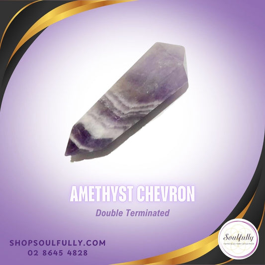 Small Double Terminated AMETHYST CHEVRON Generator