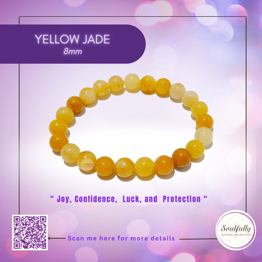 Jade, Yellow Jade Bracelet