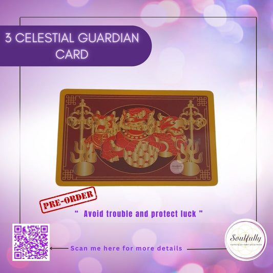 3 CELESTIAL GUARDIAN CARD