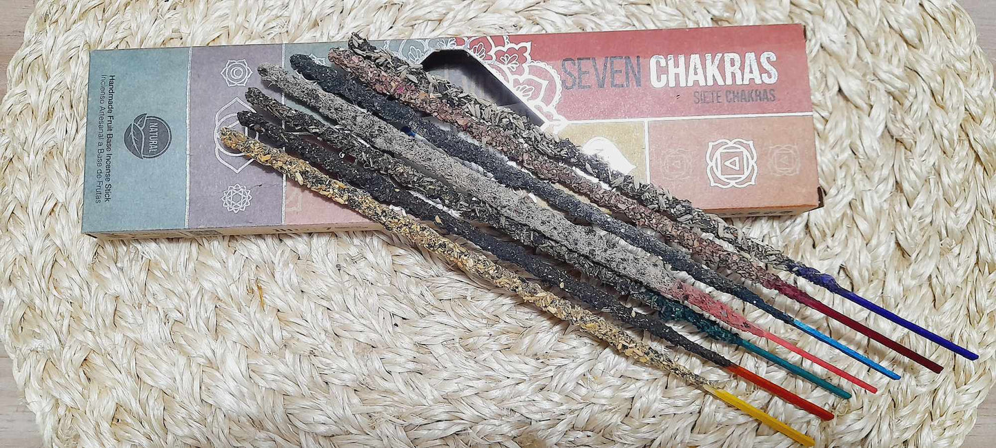 7 Chakra Incense Sticks - Sagada Madre