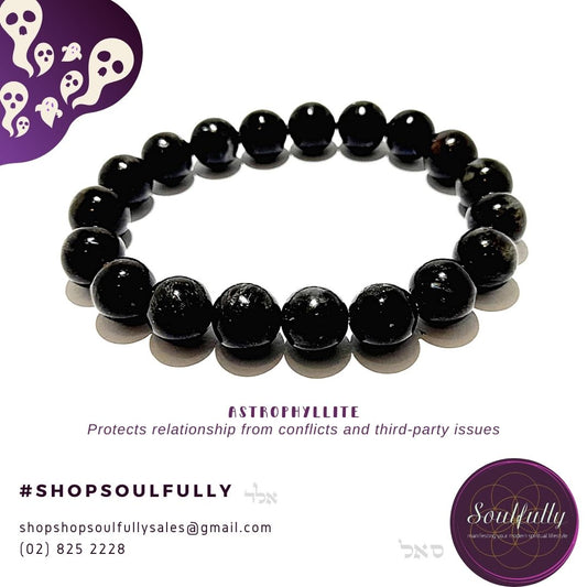 Astrophyllite Black Bracelet Grade A (ONLY for EUROPE)