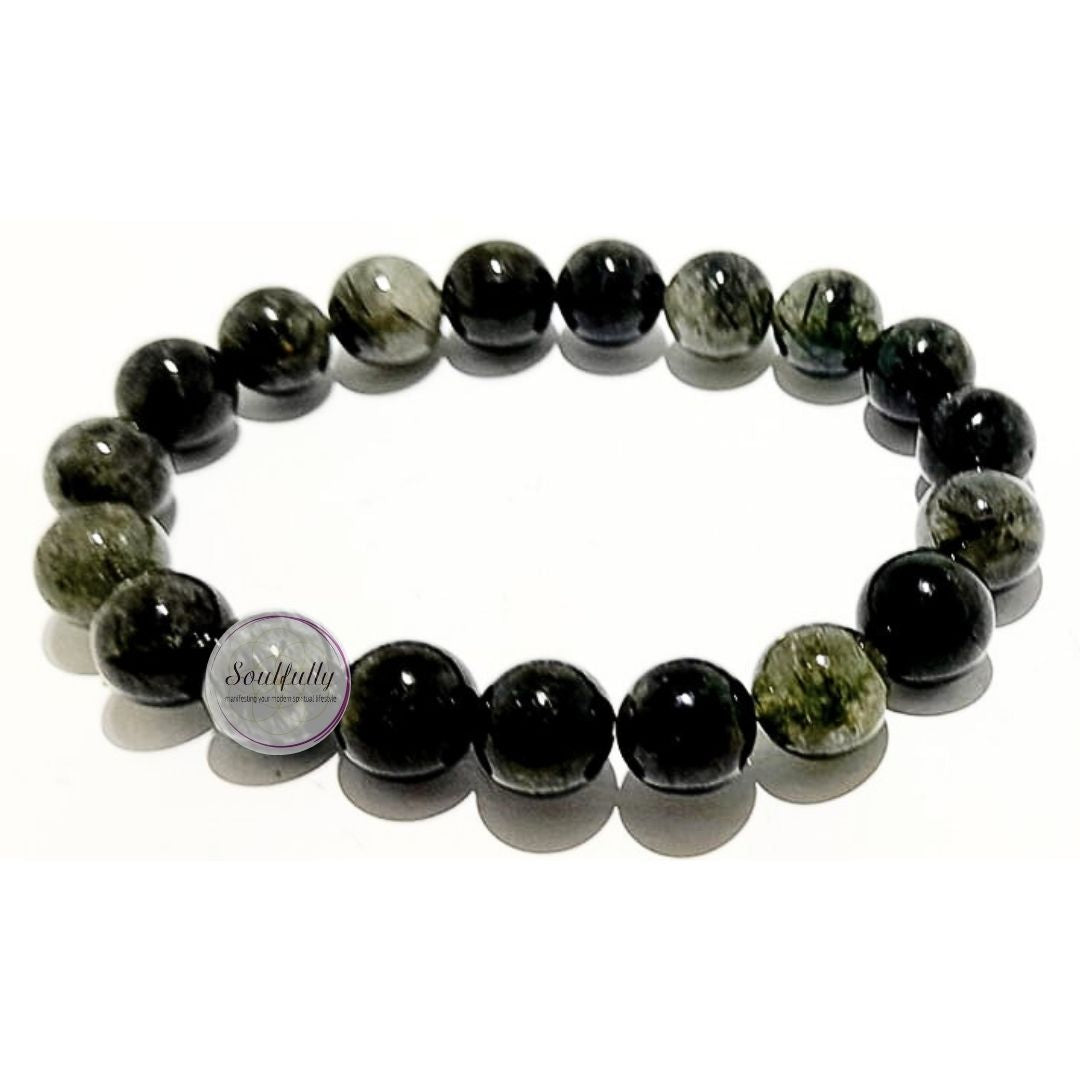 Actinolite, Green Actinolite (RARE) Bracelet