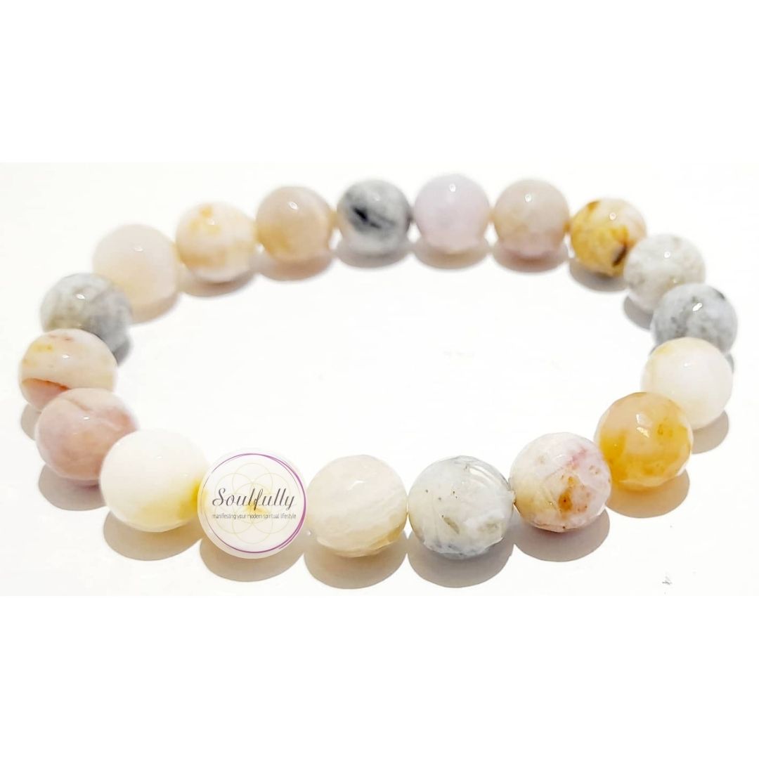 Agate, Crazy Lace Agate Bracelet