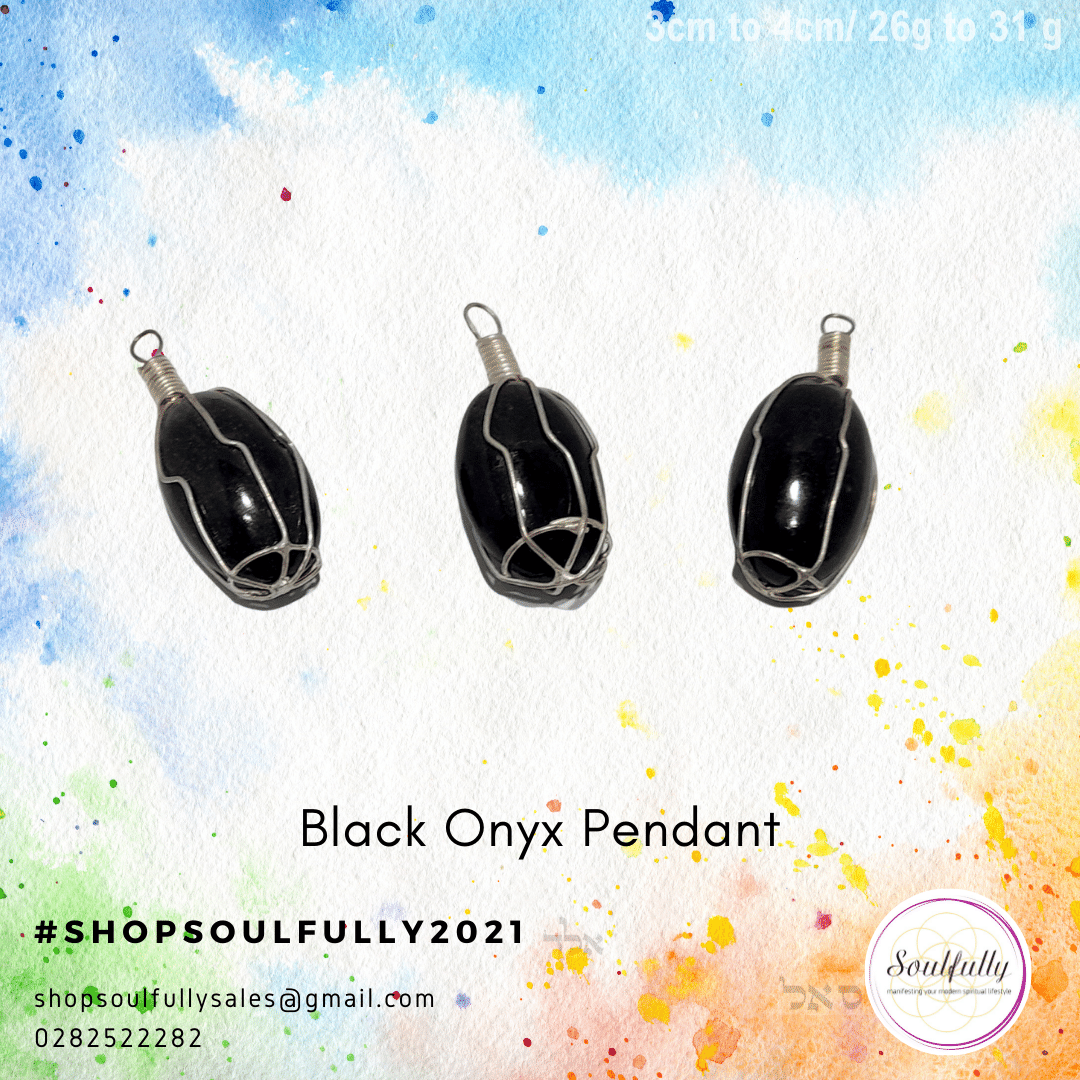 Onyx (Black) Pendant