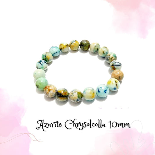 Chrysocolla Azurite Bracelet (ONLY for EUROPE)