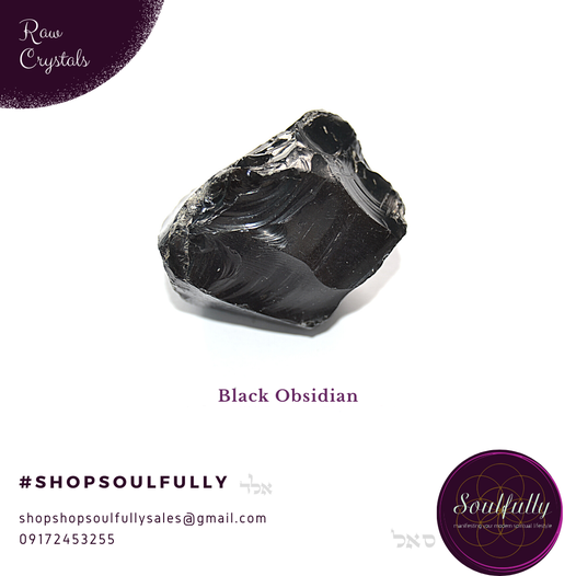 Obsidian (Black) Raw Stone