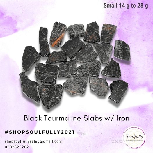 Tourmaline (Black) Raw SLAB