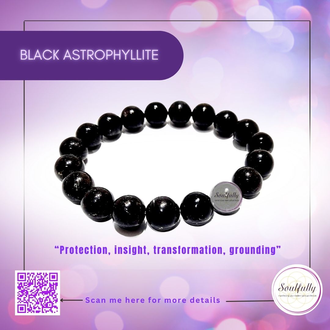 Astrophyllite Black Bracelets