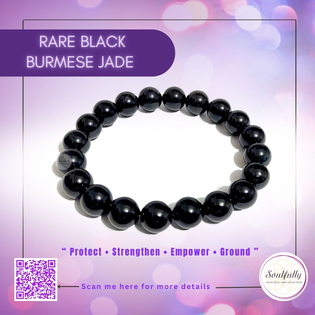 Jade, Black Burmese Jade RARE Bracelets