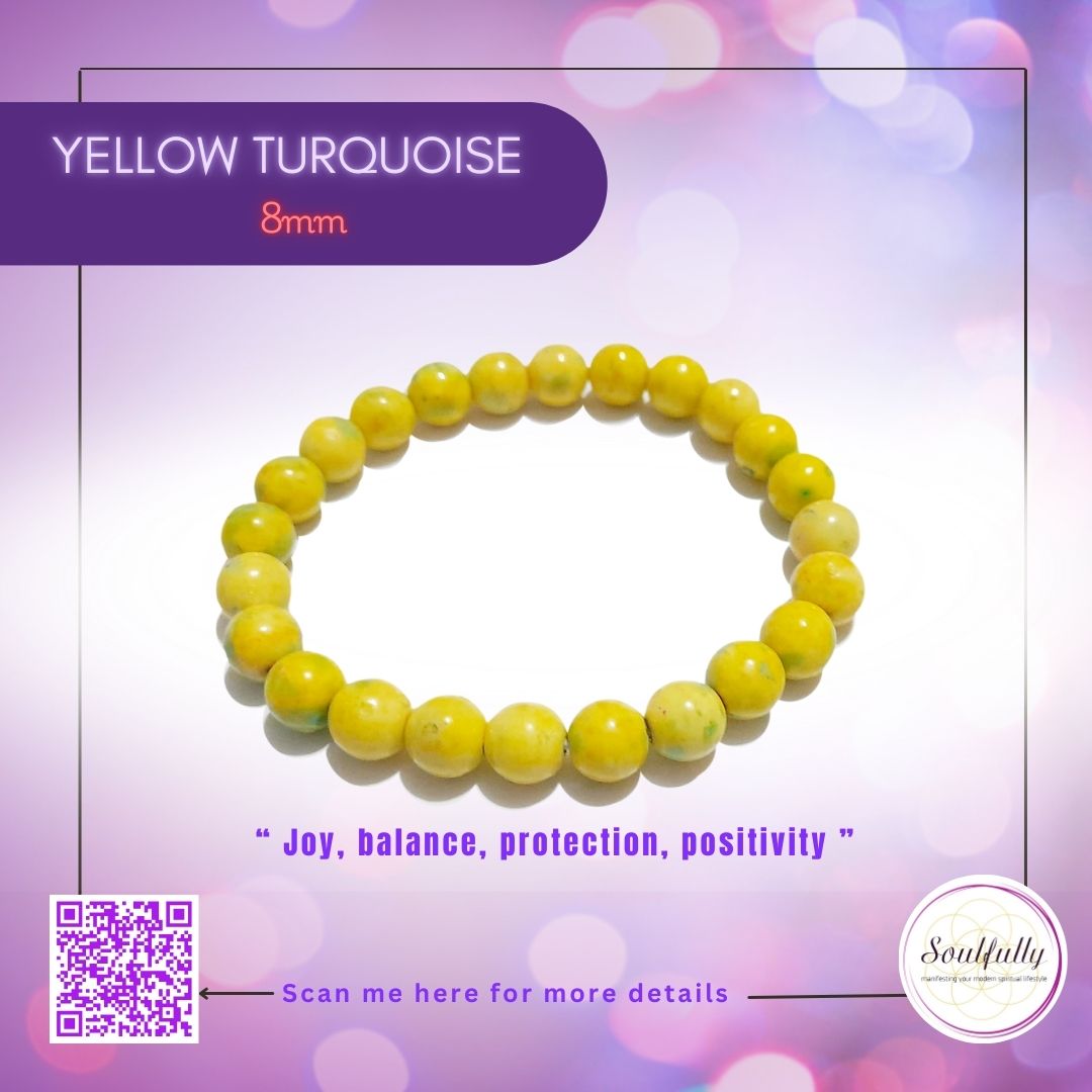 Turquoise, Yellow Turquoise Bracelet
