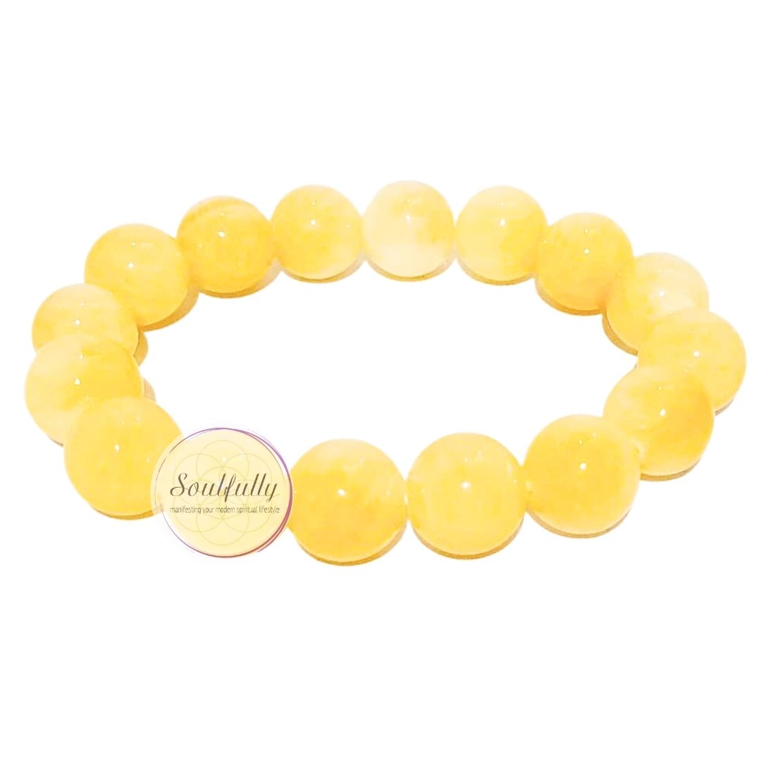 Calcite, Yellow Calcite Bracelet