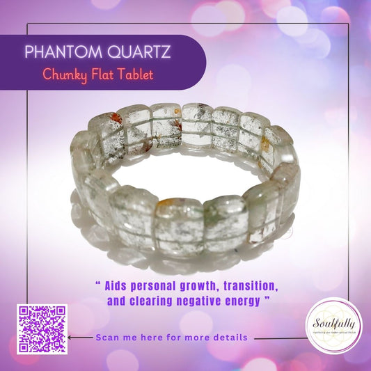 Quartz, Phantom Quartz Bracelet