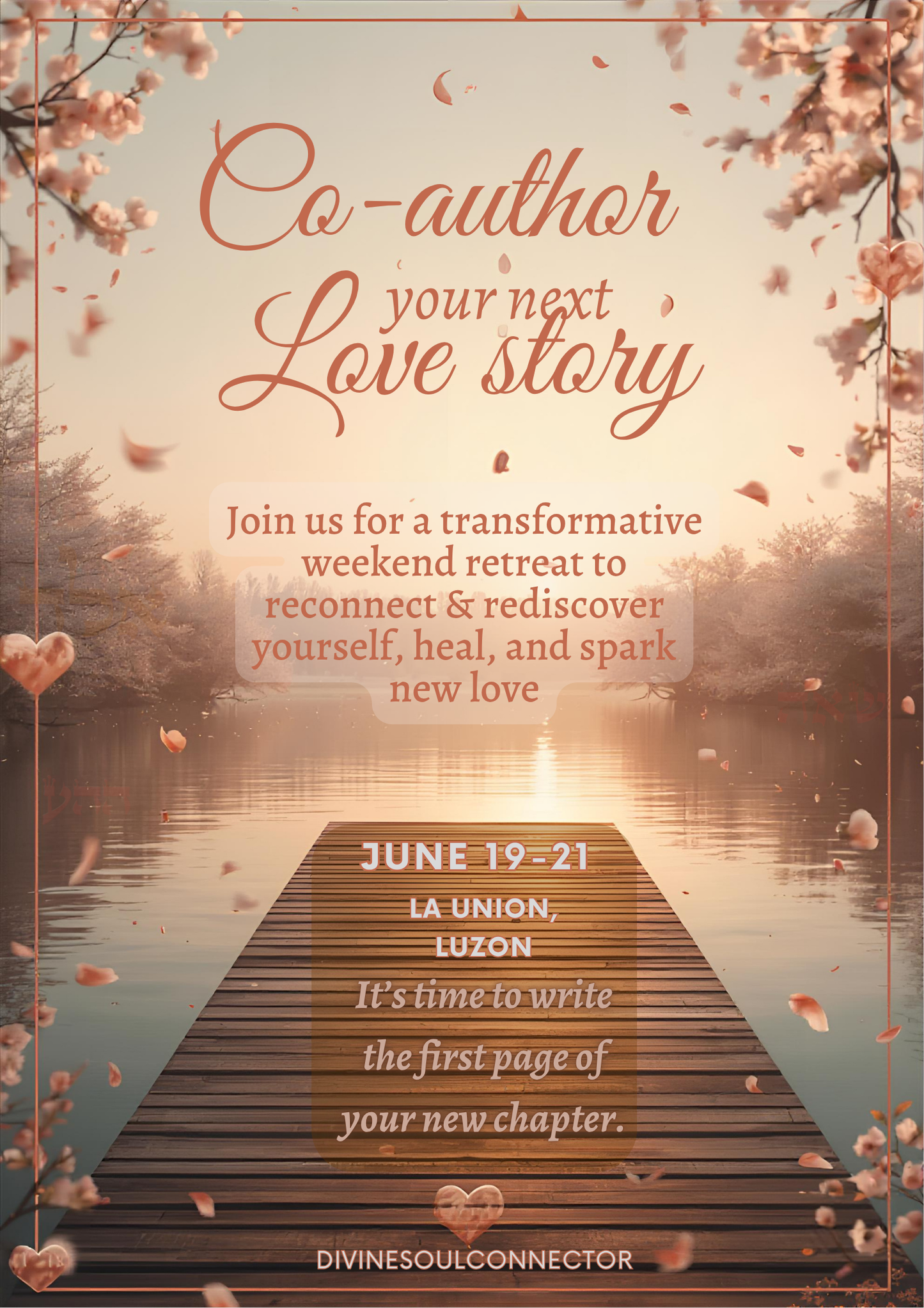 Love Happy Singles Love Retreat: Co- Author Your Next Love Story (In-Person)