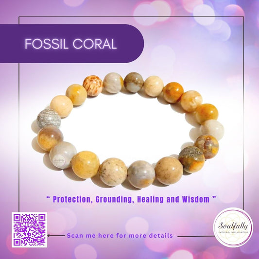 Fossil Coral Bracelet