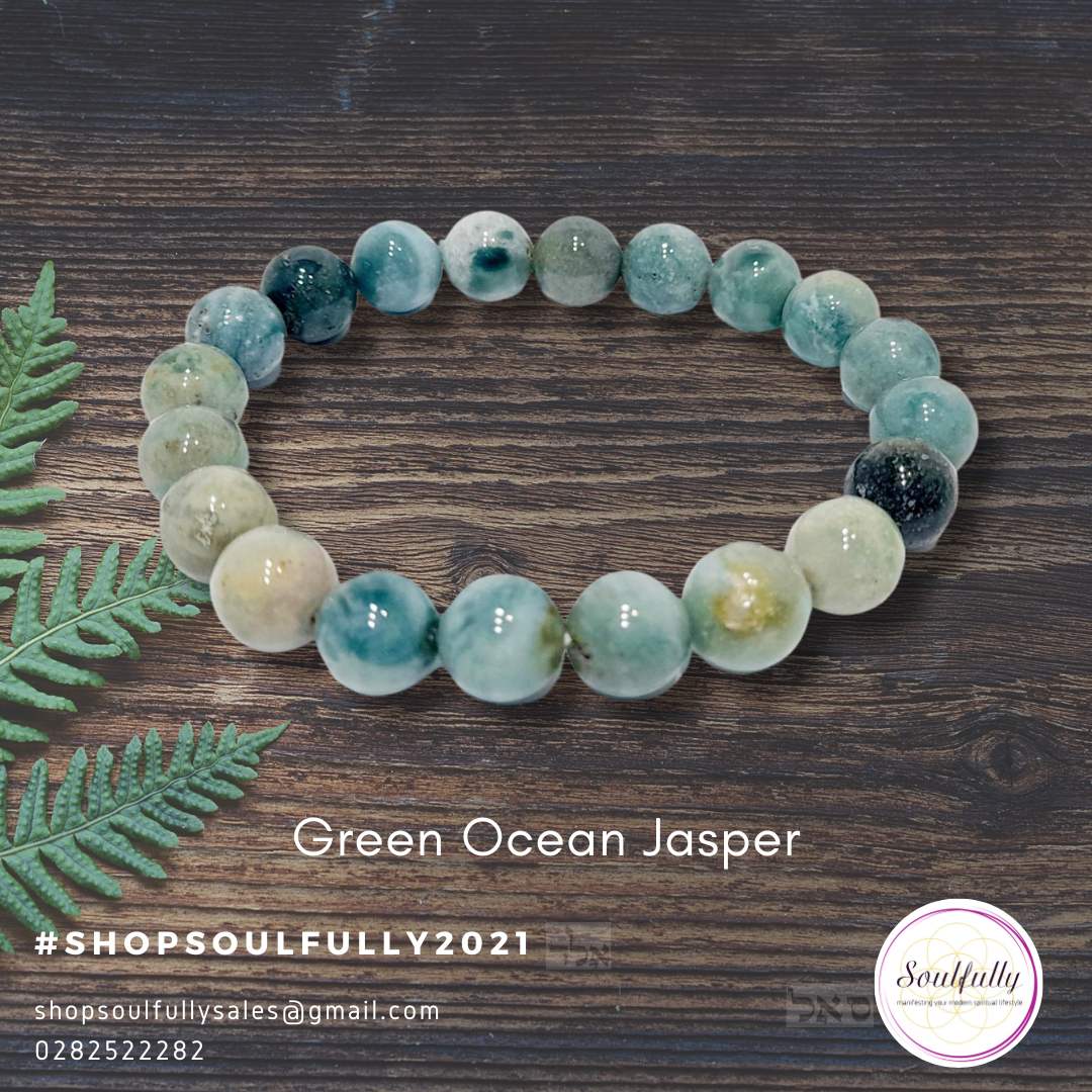 Jasper, Ocean Bracelet