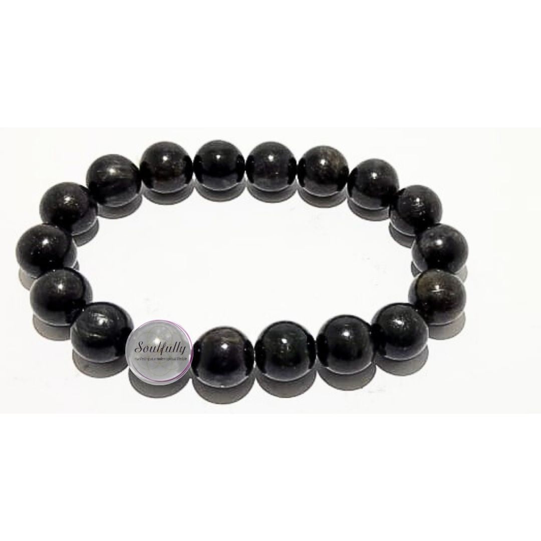 Indigo Gabbro (Merlinite) Bracelet