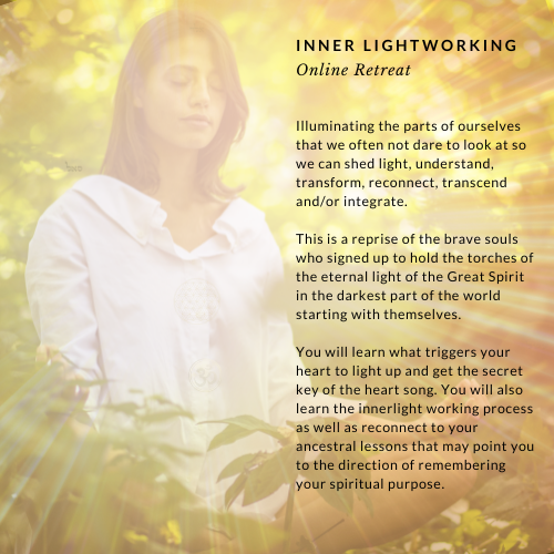 INNER LIGHT WORKING RETREAT ONLINE 2024