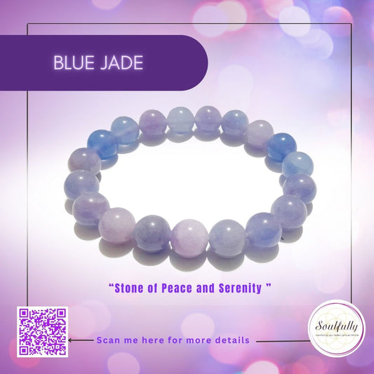 Jade, Blue Jade RARE Bracelet