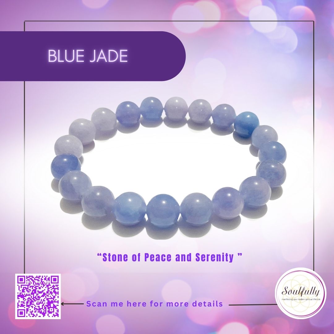 Jade, Blue Jade RARE Bracelet