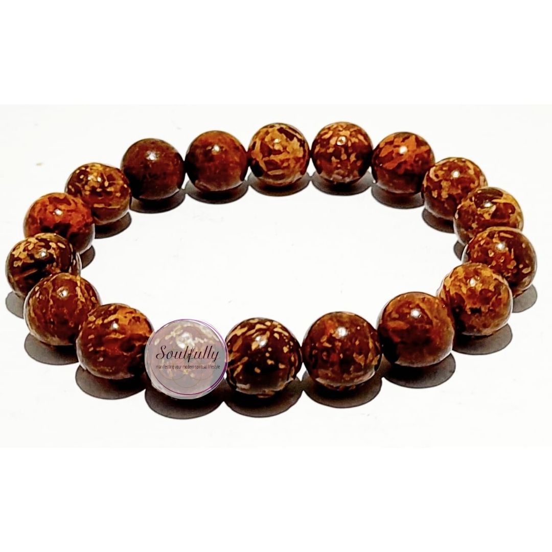 Jasper, Brown Fireworks Bracelet