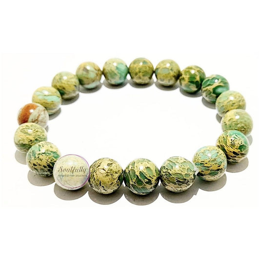 Jasper, Green Terra Jasper Bracelet