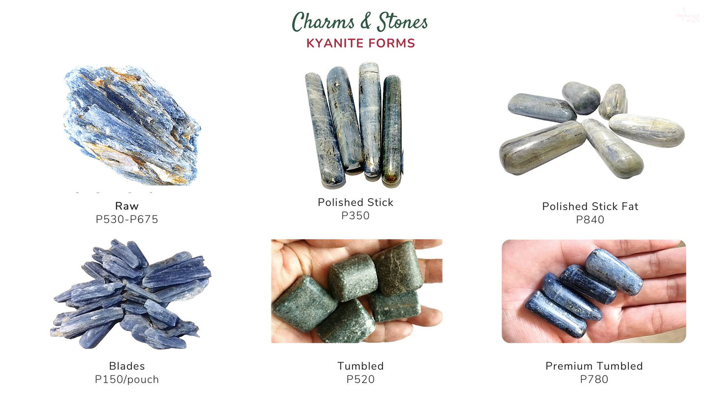 kyanite (Blue) Stones