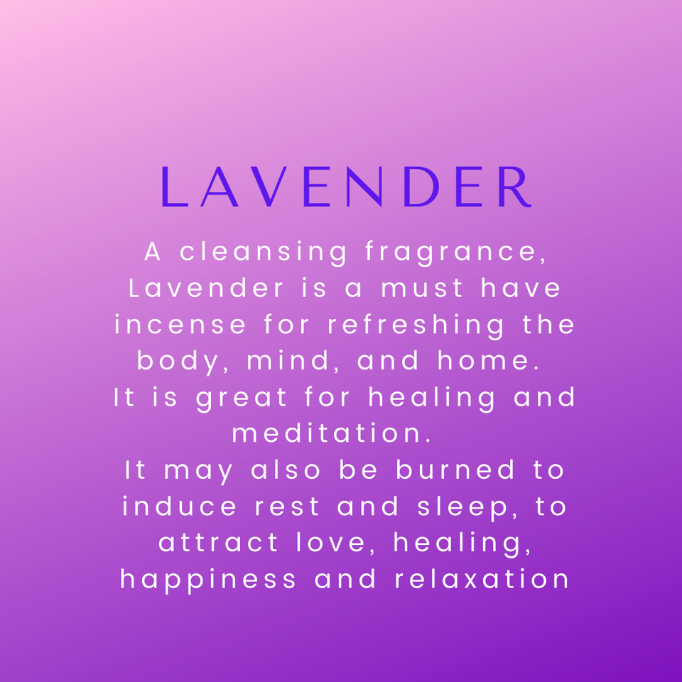 Lavender (Precious) Incense